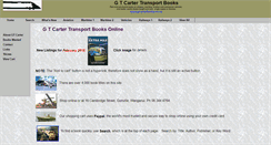 Desktop Screenshot of gtcarterbooks.co.nz